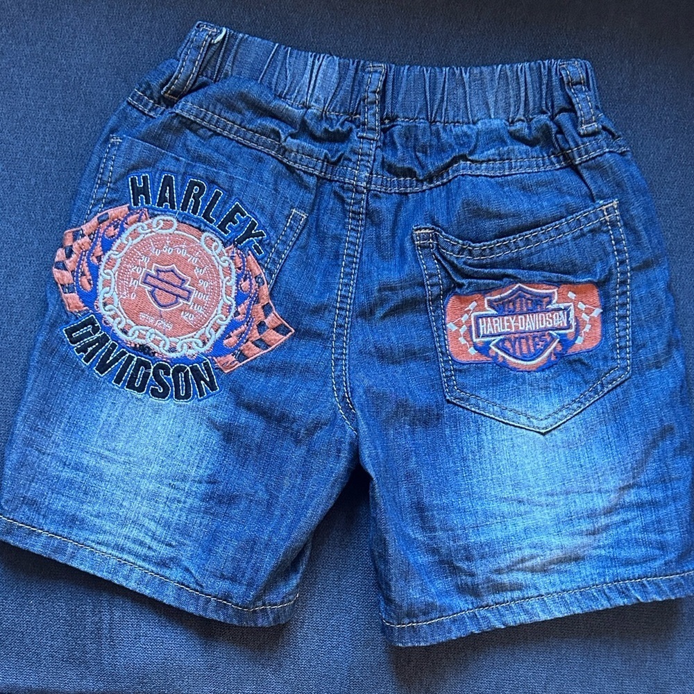 Harley-Davidson blue short - Picture 4 of 11